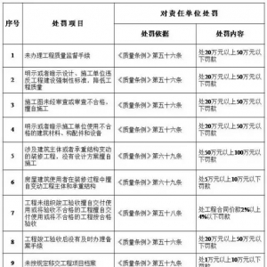 五方责任主体处罚，建设单位担首责？