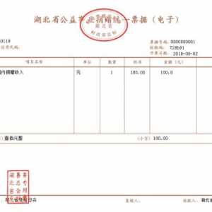 在湖北做这些慈善捐赠，可以开电子票据了