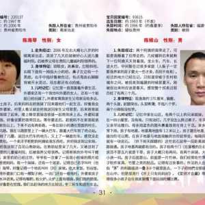 “宝贝回家”贵州第八届大型公益寻亲会 寻家百子册（四）