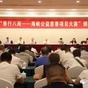 第二届“善行八闽-海峡公益慈善项目大赛”颁奖仪式在福州举行