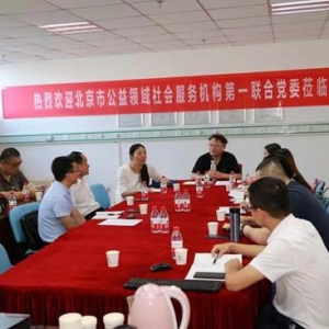 北京市公益领域第一联合党委开展基层调研活动
