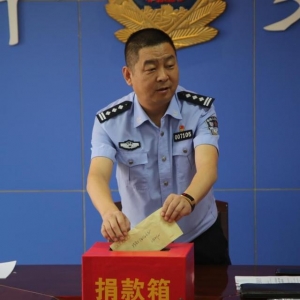富平交警：开展“爱心一日捐” 慈善助人显初心