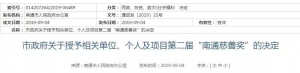 致敬！如皋这些单位、个人及项目获评第二届“南通慈善奖”！