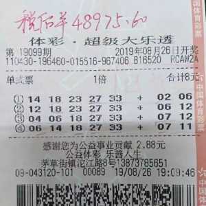 退休老人中大乐透6万元大奖：坚持小买小乐，不忘公益