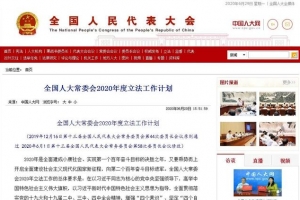 2020年全国人大常委会将审议多部与公益慈善有关的法律 ...