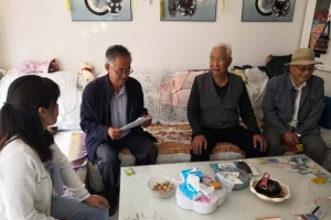 民乐县南街社区开展“送书到家、送学上门”志愿服务活动 ...