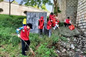 “美丽中国  青春行动，我为群众办实事-守护家园  见‘圾’行事”大联动活动 ... ...