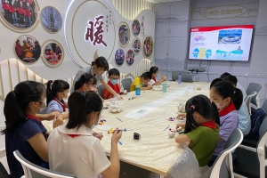 红菱社区 喜迎亚运 手绘彩蛋
