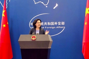 华春莹说美方不可能阻止中国统一进程