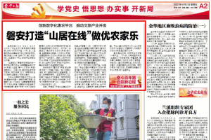 金华磐安：打造“山居在线”做优农家乐，推动文旅产业升级 ...