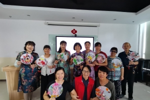 干花团扇手工制作