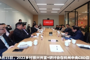 公益头条现场：“乡村振兴共富+2022研讨会”在杭州举行