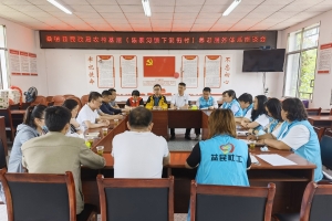 桑植县民政局召开农村基层养老服务体系座谈会