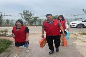 美丽家乡关爱行：走进胶州，中秋慰问报道